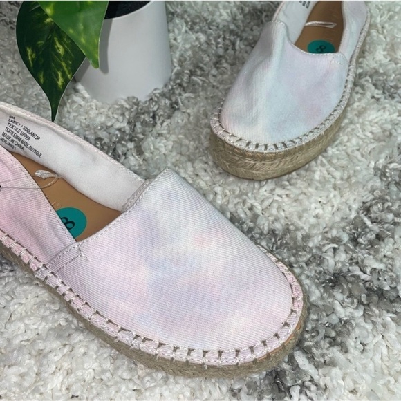 NWT Splendid Laney Tie Dye Espadrilles Size 8 - Picture 2 of 8